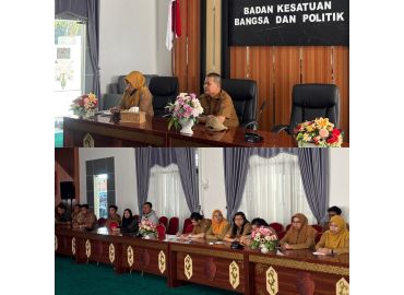 Gambar header Memperkuat Integritas dan Kinerja, Kesbangpol Prov. Kalteng Gelar Sosialisasi Budaya Kerja ASN BerAKHLAK