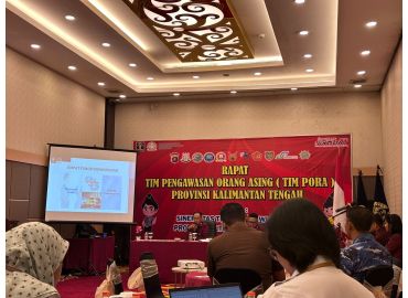 Gambar header Badan Kesbangpol Prov.Kalteng ikuti Rapat Tim Pemantauan Orang Asing (TIMPORA) Provinsi Kalimantan Tengah