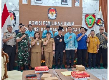 Gambar header Dukung Akurasi Data Pemilih, Kesbangpol Kalteng Hadiri Pleno PDPB Semester I Tahun 2026