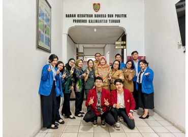 Gambar header Badan Kesbangpol Prov.Kalteng Lepas Mahasiswa Magang STIMIK dan UMPR