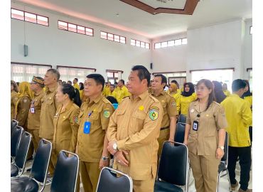Gambar header Wujudkan Kelestarian Bumi Tambun Bungai, Badan Kesbangpol Kalteng Hadiri Pelantikan Pengurus LPLH Nata Buana Lestari