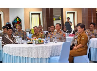 Gambar header Pererat Silaturahmi dan Warisi Semangat Pengabdian, Kesbangpol Kalteng Hadiri Syukuran HUT Ke-27 PP Polri
